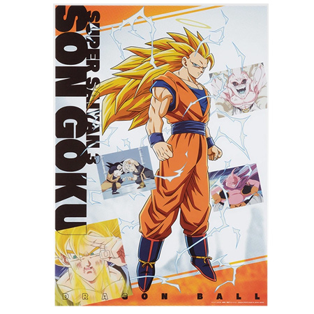 一番くじ ドラゴンボール C賞 超サイヤ人孫悟空 I賞クリアポスターコンプセット BANDAI（バンダイ） 一番くじ ドラゴンボール THE CHRONICLE OF GOKU I