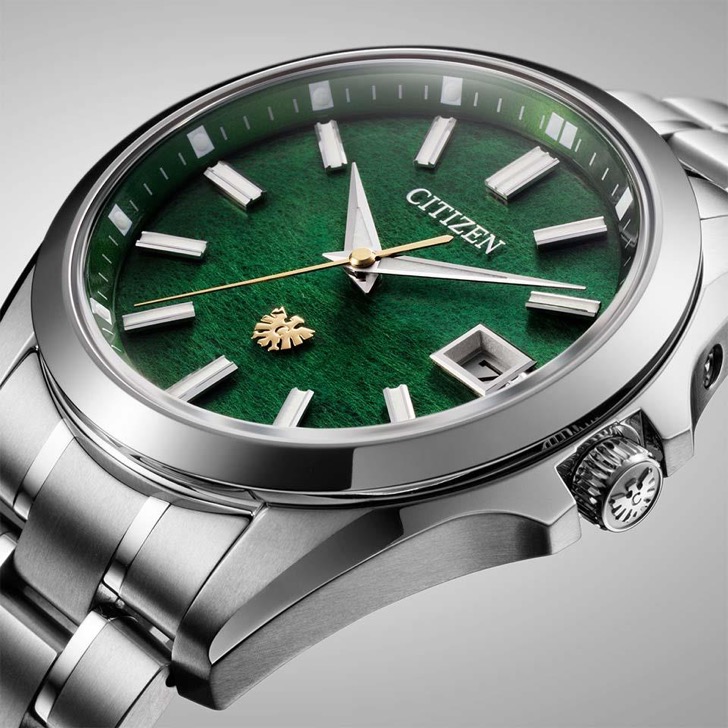 【希少 極美品】シチズン　ファンシーアラーム　スナッピー　緑　完品　手巻き時計 The CITIZEN 最大10%OFFクーポン┃高級ボックス進呈┃ザ・シチズン