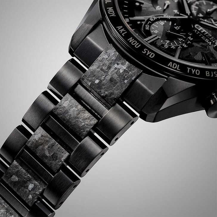 CITIZEN アテッサAT8287-62E ブラックHAKUTO-Rコラボ シチズン アテッサ HAKUTO-R コラボレーション 限定モデル