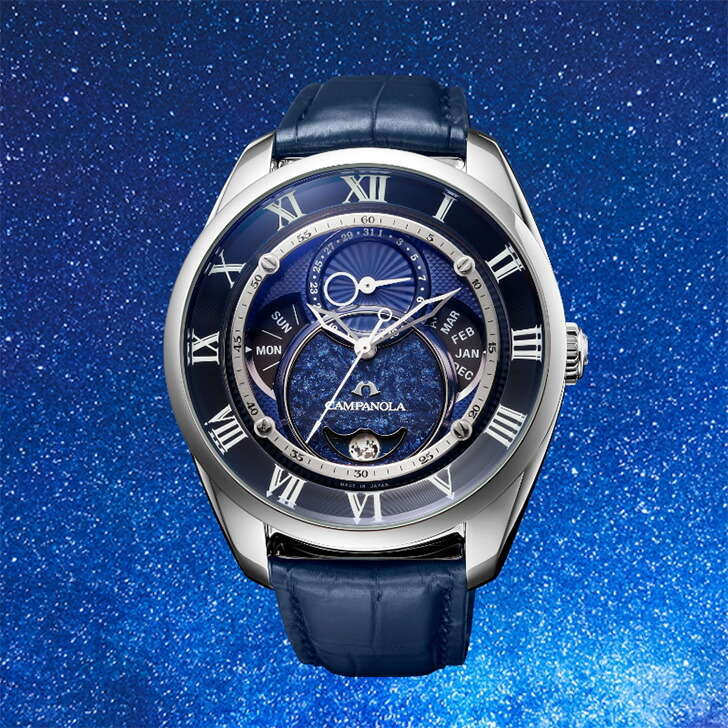 極美品／付属完備CAMPANOLA カンパノラ BU0020-71A 漆文字盤 BU0020-71A｜エコ・ドライブ | CAMPANOLA カンパノラ オフィシャル