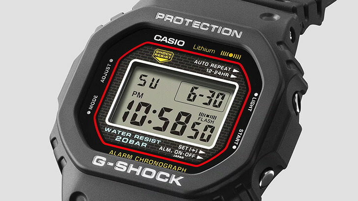初代 G-SHOCK 復刻モデルDW-5000R-1AJF CASIO カシオ 楽天市場】G-SHOCK Gショック ORIGIN 初代復刻モデル DW-5000R