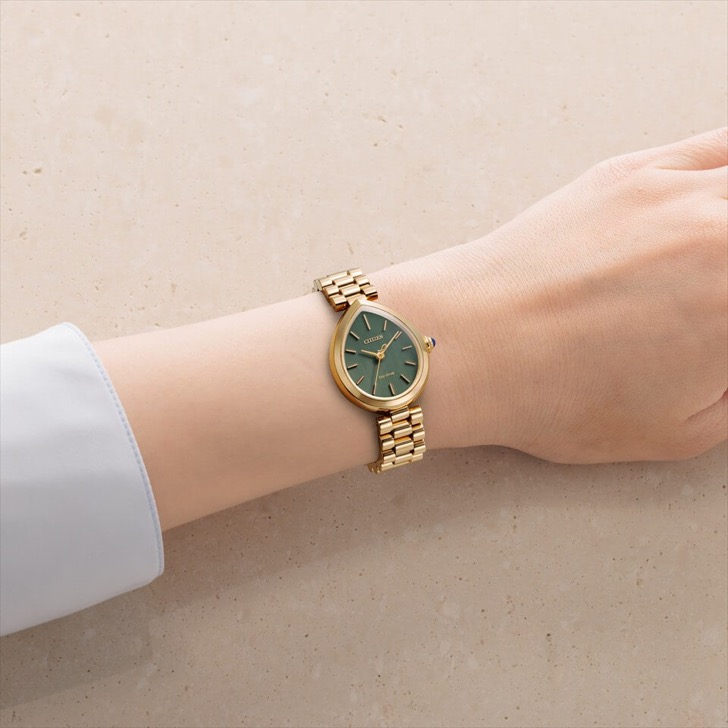 CITIZEN L クーポンでお得┃シチズン エル EM1203-57X 雨の雫 エコ