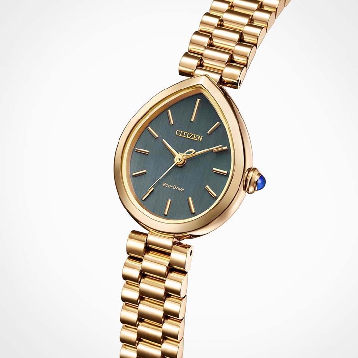 CITIZEN L 最大10%OFFクーポン┃シチズン エル EM1203-57X 雨の雫 エコ