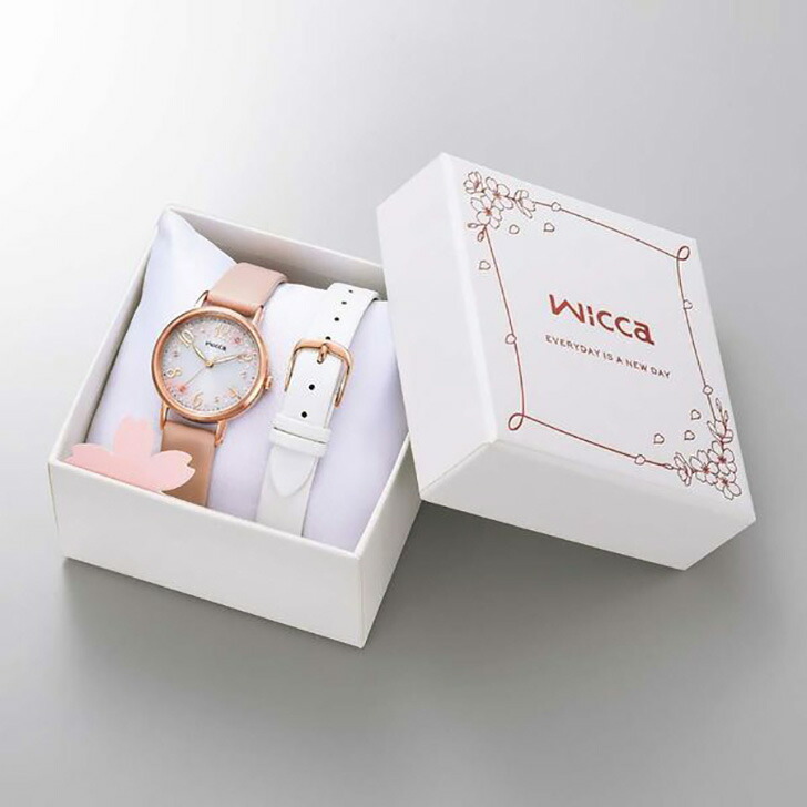 wicca シチズン ウィッカ 福原遥コラボ限定モデル 腕時計