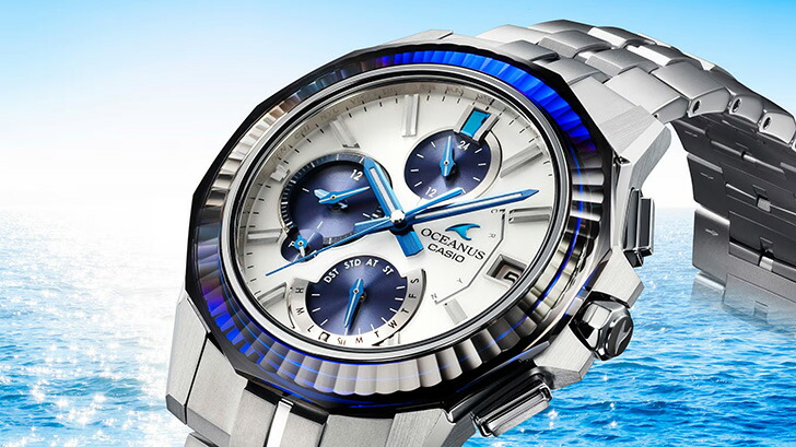 CASIO カシオ OCEANUS オシアナス マンタ タフソーラー チタン製 OCEANUS | CASIO