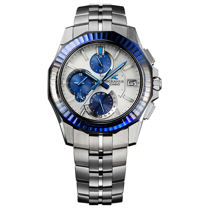 カシオ OCEANUS オシアナス 電波ソーラー ジャンク OCEANUS 豪華おまけ有！ オシアナス マンタ 電波ソーラー 腕時計