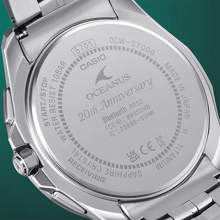CASIO OCEANUS OCW-S7000SG-1AJR 中古品です。 OCW-S7000SG-1AJR 20th Anniversary｜オシアナス – アイアイイスズ