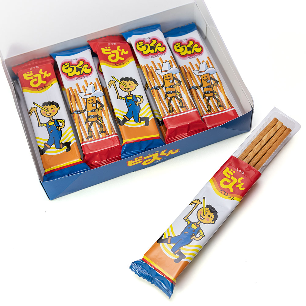 ビスくん 180g 18g×10袋 三ツ矢 ビスケット お菓子 愛知 お土産