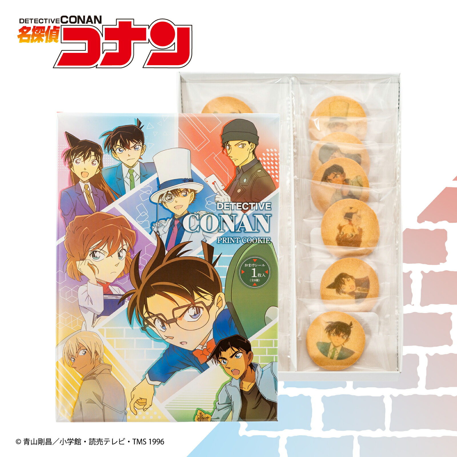 名探偵コナン プリントクッキー 12枚入 ナガトヤ 長登屋公式 爆買