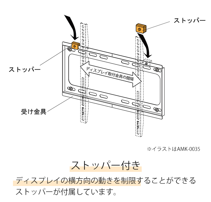 ブランド登録なし - 飾りつけ金具 テレビ受像機用 65〜100in テレビ受像機金具 飾りつけテレビ受像機 標準尺度 爆買