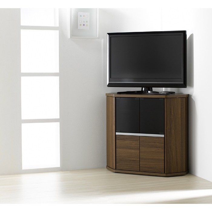 朝日木材加工(Asahiwood) テレビ台 ハイタイプコーナーキャスター付き 朝日木材加工 テレビ台 コーナー ハイタイプ 収納付き 32型 省