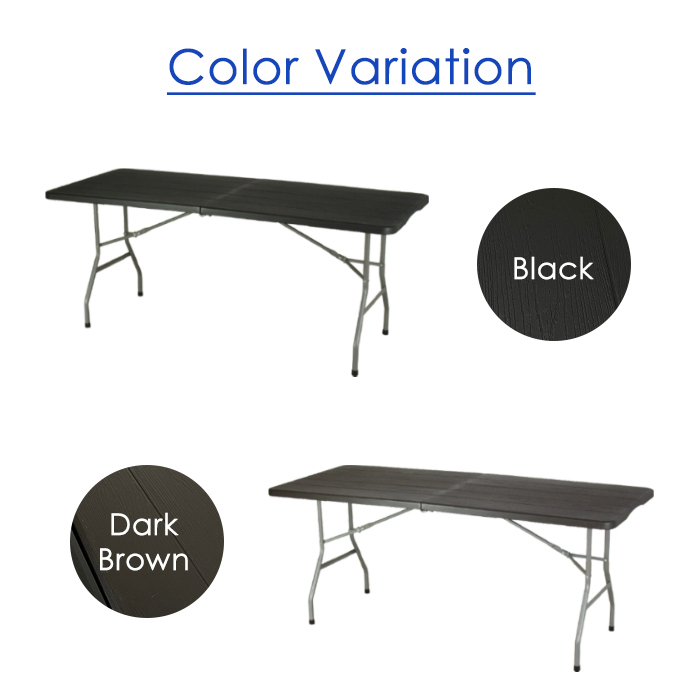 作業台 折りたたみテーブル 屋外 強化プラスチック 幅180 : bco-6018