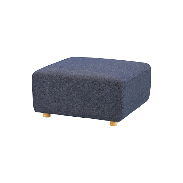 オットマン 幅64cm スツール 椅子 足置き 北欧 おしゃれ シンプル 1人掛け ファブリック