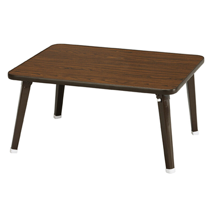折りたたみテーブル ローテーブル コンパクト 軽量 木製 60×45cm