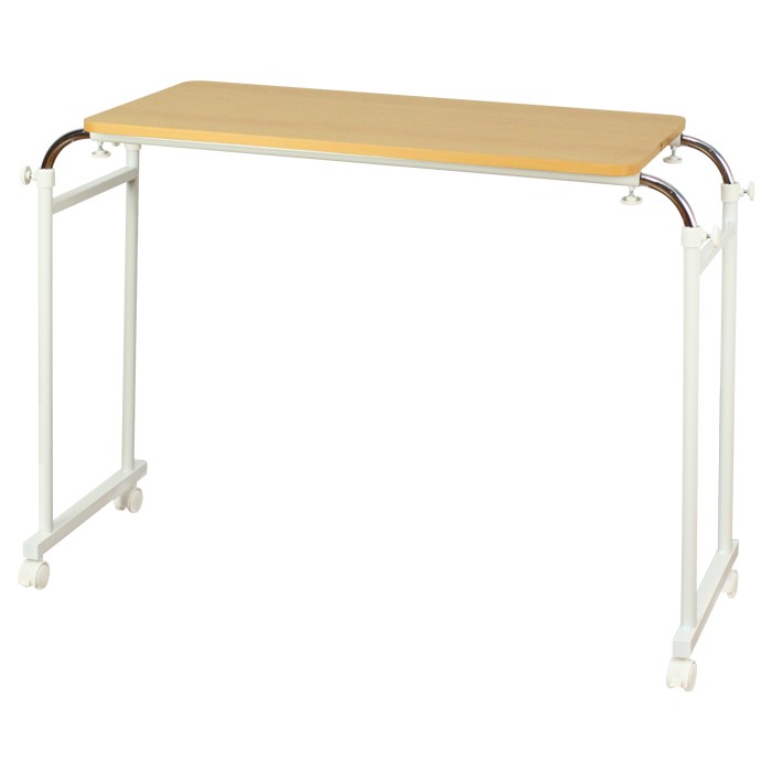 ベッドテーブル 伸縮式 キャスター付き 介護用品 伸縮式ベッドテーブル 