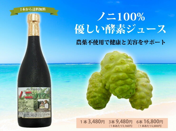 ノニジュース 720ml 無添加 無着色 無香料 ノニパワー 健康に