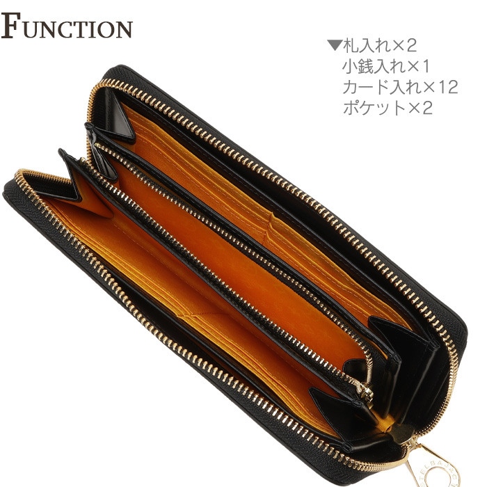 CASTELBAJAC(カステルバジャック) 長財布 ラウンドファスナー CASTELBAJAC(カステルバジャック) 長財布 ラウンドファスナー