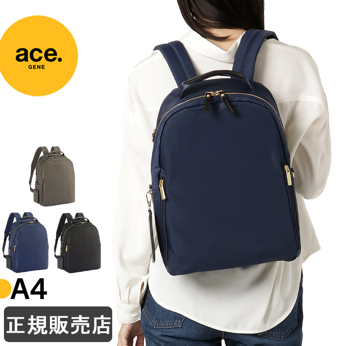 ace. GENE LABEL ビジネスリュック レディース ビジネスバッグ
