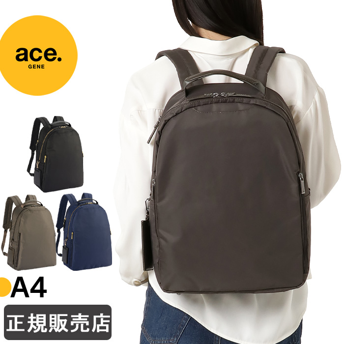 ace. GENE LABEL エースジーン ビジネスリュック レディース ビジネス