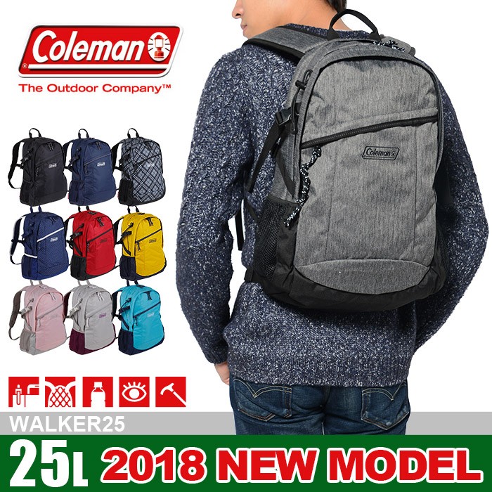 コールマン リュック リュックサック バッグ 25l コールマン Coleman Walker 25 Cbb6501 Cbb1011 かばんのミヤモト 通販 Yahoo ショッピング