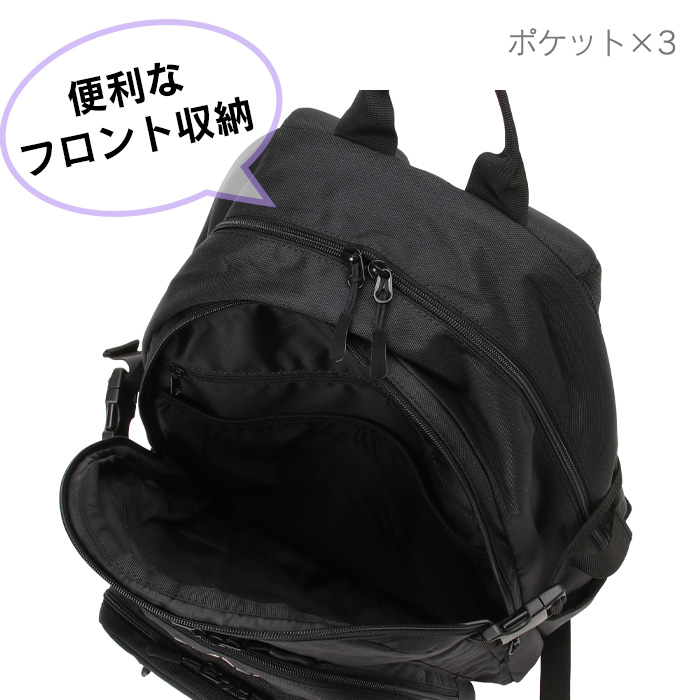 【新品】値下げ　 カンゴール リュックサック 250-1560 BK/ピンク 楽天市場】カンゴール リュック レディース 大容量 リュック