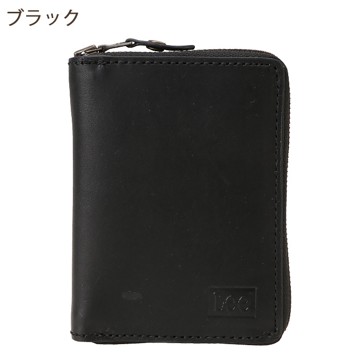 Lee（リー） 二つ折り財布 縦型 小銭入れ 財布 メンズ レディース 本革
