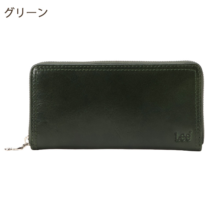 Lee（リー） 長財布 ラウンドファスナー 小銭入れ メンズ レディース