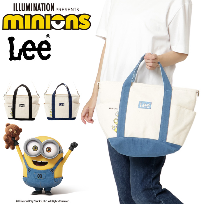 Lee（リー） トートバッグ 手提げバッグ ショルダーバッグ ミニオンズ
