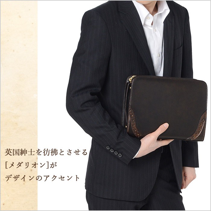 FIVE WOODS ファイブウッズ セカンドバッグ DUKE 39151 : かばんの
