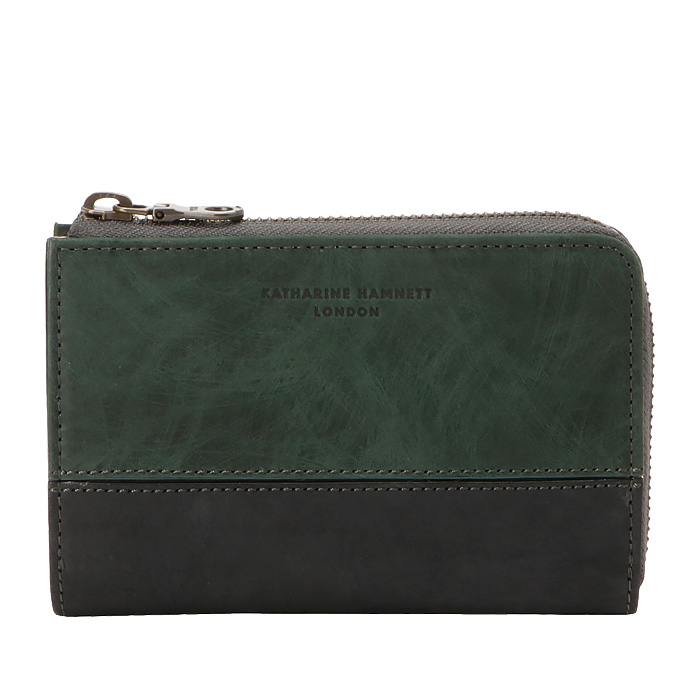 KATHARINE HAMNETT（キャサリンハムネット） 財布 二つ折り財布 縦型