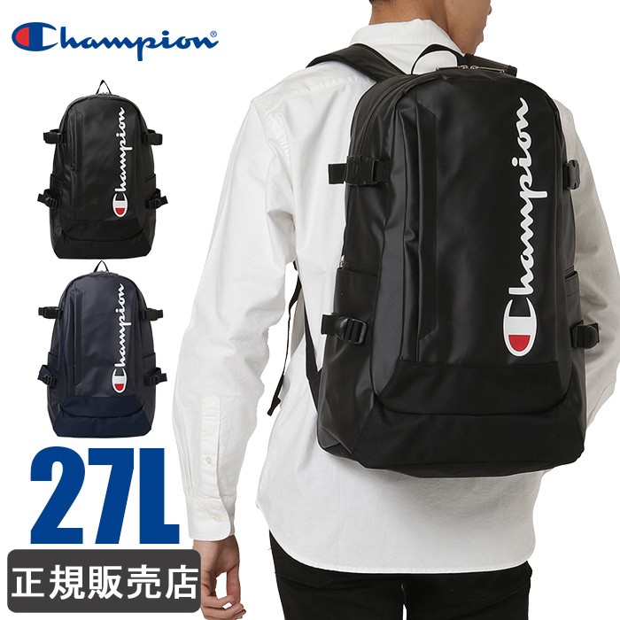 チャンピオン リュック 大容量 27l Champion スクールバッグ 通学 撥水 メンズ レディース 男子 女子 中学生 高校生 1 624 1 624 かばんのミヤモト 通販 Yahoo ショッピング