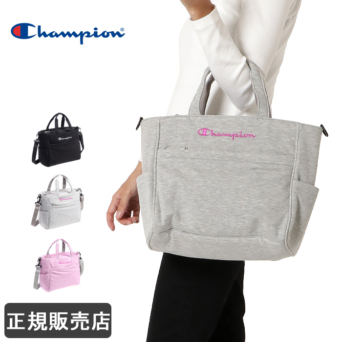 チャンピオン Champion トートバッグ レディース ショルダーバッグ 手提げバッグ ミニトート コットンニット 女子 かわいい 1-63434