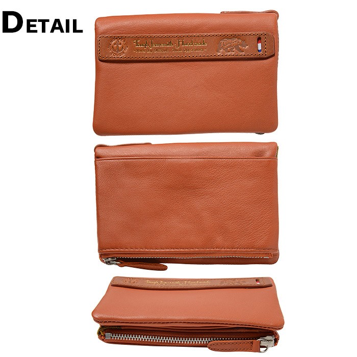 TOUGH タフ 財布 二つ折り財布 F.L.P 69034 メンズ 革 レザー : かばん