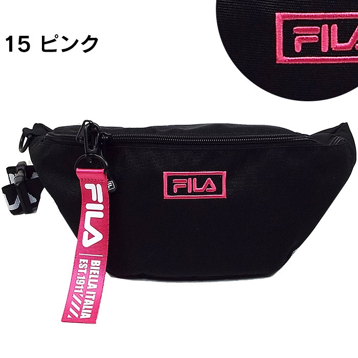 FILA フィラ ボディバッグ ウエストバッグ レディース メンズ キッズ コード 7558 ウエストポーチ 斜め掛け｜miyamoto0908｜04