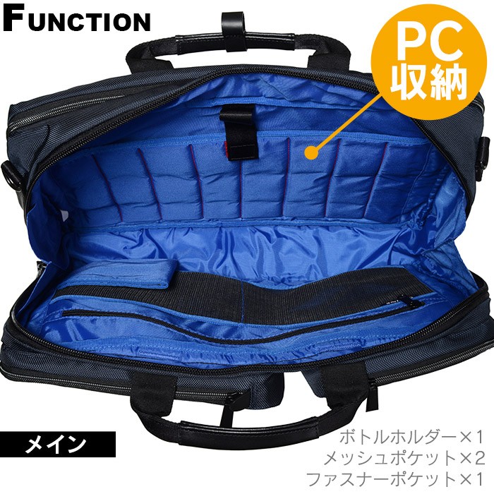 【訳あり】PORTER 3way リュック ビジネスバッグ　ネイビー　大容量 ⭐️美品⭐️ PORTER TIME 3way ビジネスバッグ ネイビー