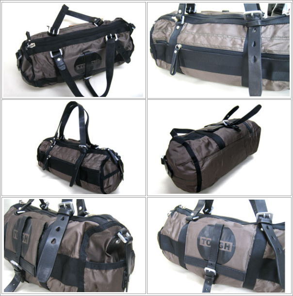 SALE 40％OFF】TOUGH（タフ） DARK CROSS ボストンバッグ(ロール型