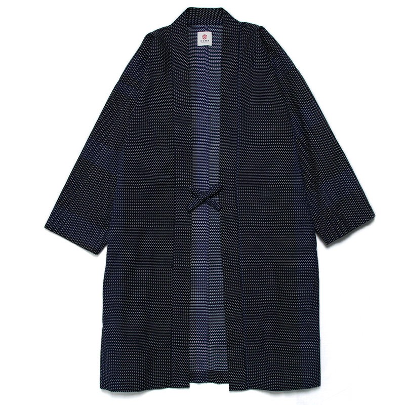 haori(羽織) miyakodori(都鳥) long ブラック(黒) ネイビー(紺) ロング丈...