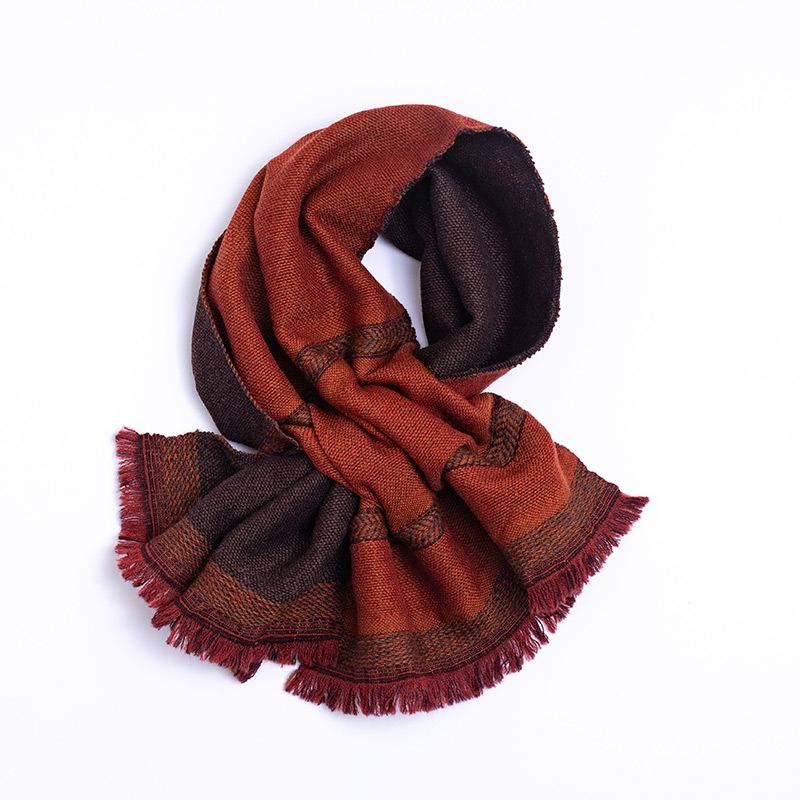 工房織座 チョットコレ リバーシブル ウール2 ウール100％ ホワイト