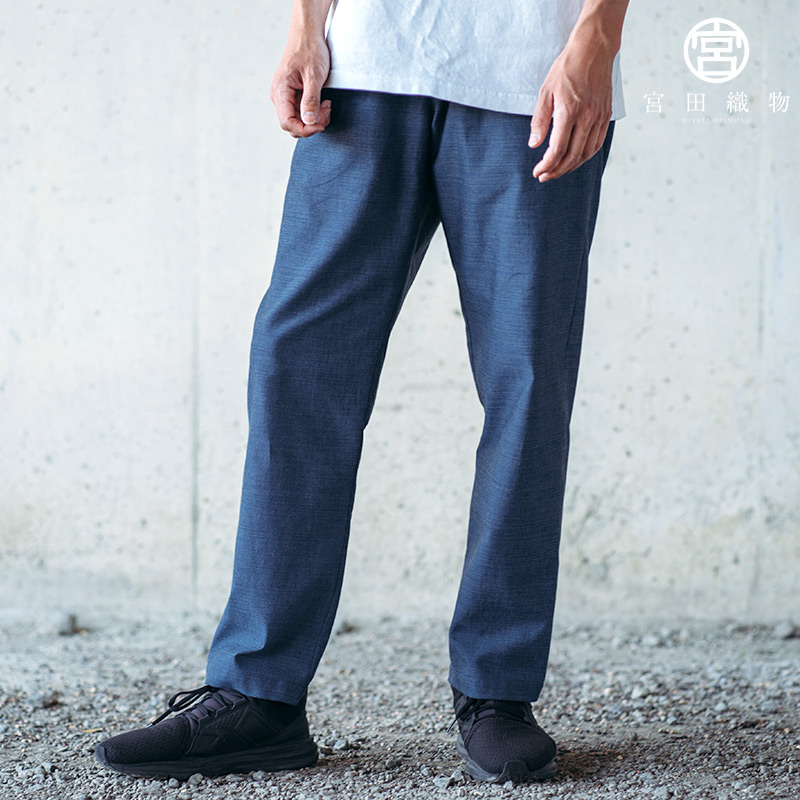 typeT イージーパンツ nagi 凪 ネイビー/グレー/グリーン/ブルー M〜L