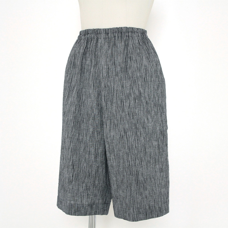 ハーフパンツ しじら 紺・グレー 綿100% 夏用 紳士用 メンズ