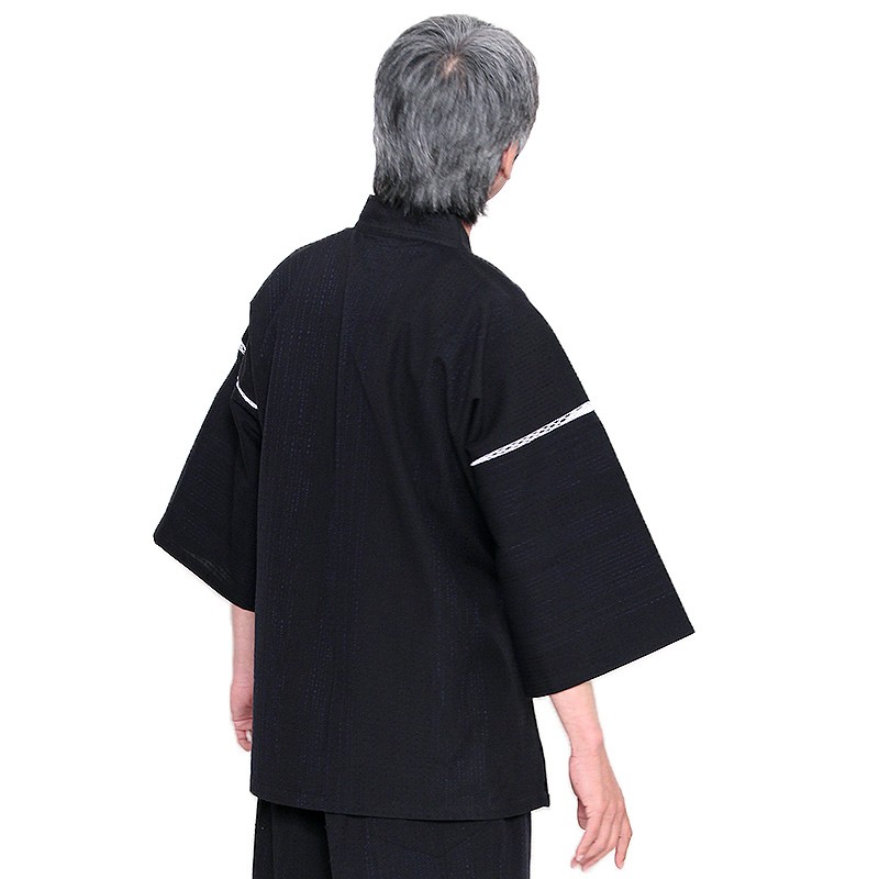 甚平（じんべい）泡沫　モデル着用画像