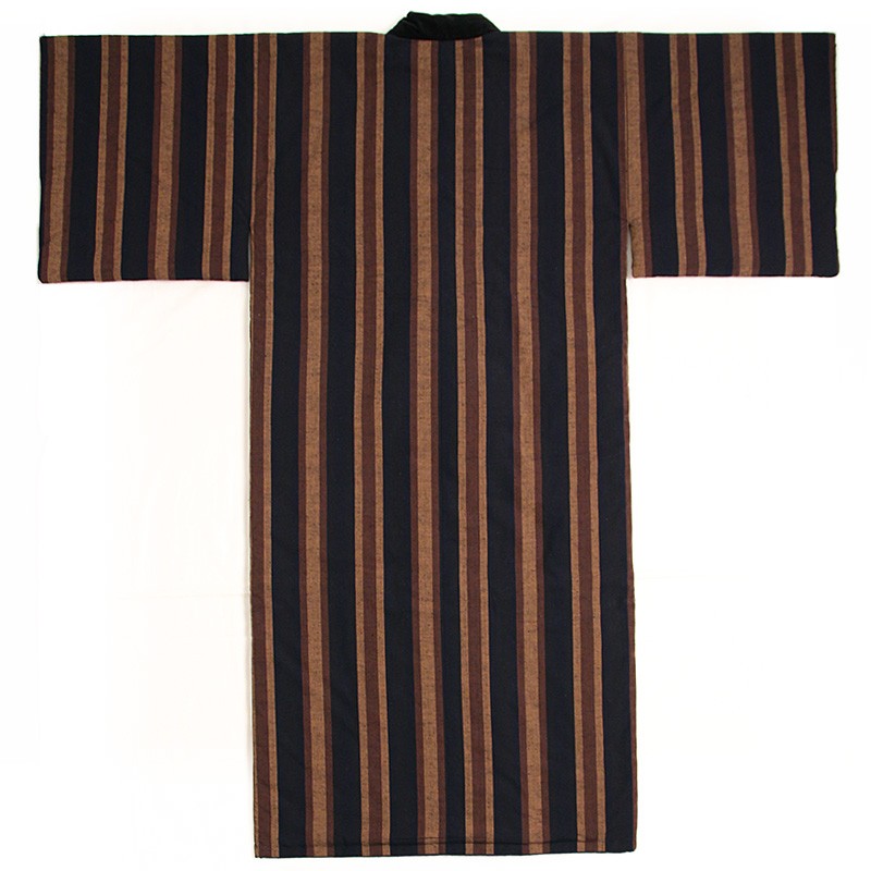 わた入れはんてん(袢天・半纏・丹前)　長丹前　後ろ姿