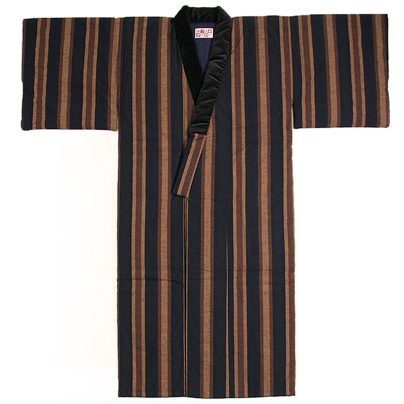 わた入れはんてん(袢天・半纏・丹前)　長丹前　全体写真