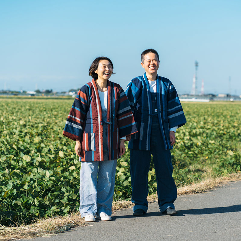 藍調はんてん（袢天・半纏）普通サイズ 日本製 宮田織物謹製 袢纏 どてら メンズ・レディース 綿入り 久留米 継承シリーズ 紺系/赤系/黒茶系  :980:宮田織物 - 通販 - Yahoo!ショッピング