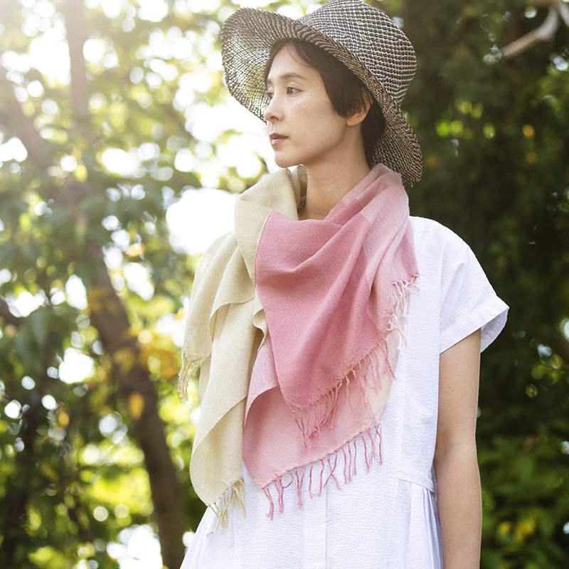 SUNSEA 18AW RAKUDA STOLE ラクダストール SUNSEA 18AW RAKUDA STOLE ラクダストール