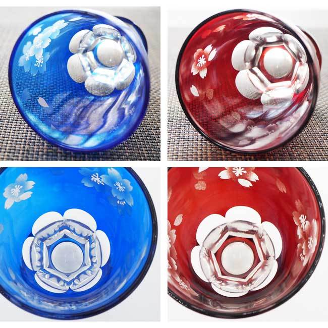 【新品未使用】伝統工芸士 木村泰典 葛飾北斎 波富士・赤富士 ロックグラスペア 新品未使用】伝統工芸士 木村泰典 葛飾北斎 波富士・赤富士 ロック