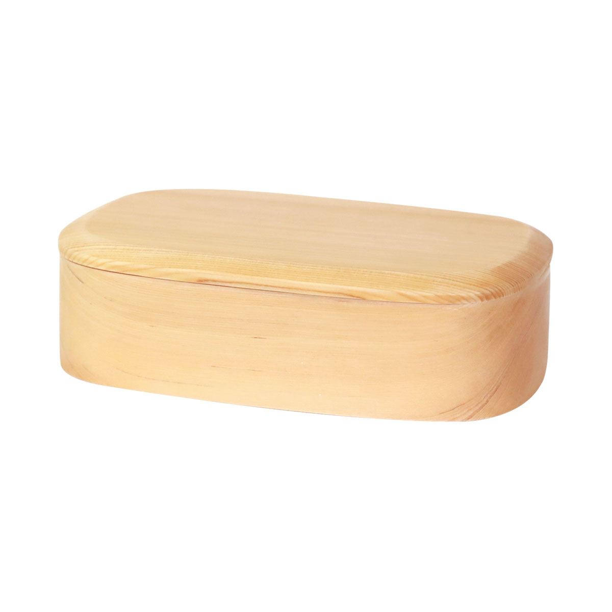 漆器　白木箱　蓋付き箱　お弁当箱　値下げ！ みよし漆器本舗 【30％OFF】 お弁当箱 天然木製 くりぬき 弁当箱