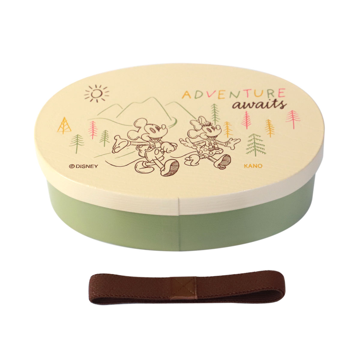 みよし漆器本舗 ミッキーマウス 日本製 お弁当箱 475ml 曲げわっぱ風