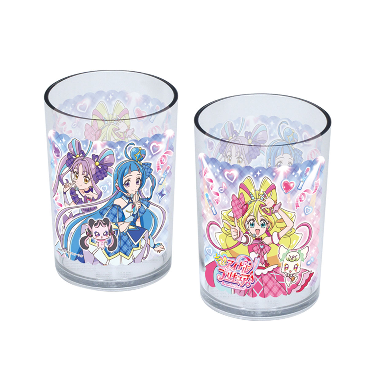 推しの子フィギュア・発光アクリルボード・タンブラー4種コンプリートセット全27点 みよし漆器本舗 キミとアイドルプリキュア♪ タンブラーセット 200ml 2