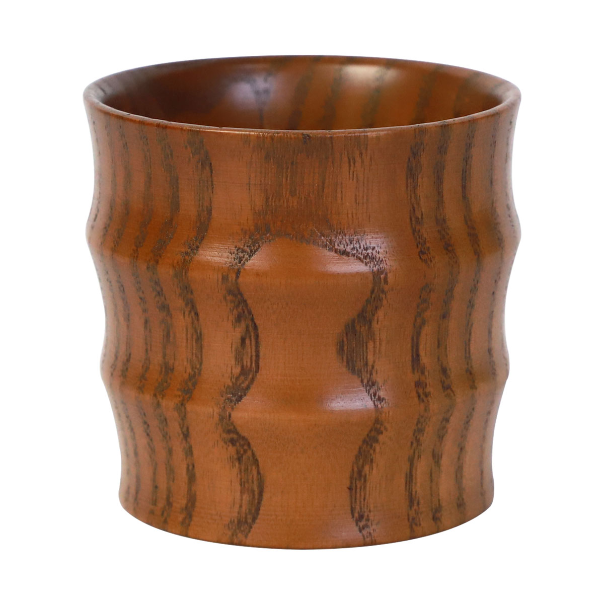 みよし漆器本舗 天然木製 湯飲み 湯呑み 170ml おしゃれ フリーカップ